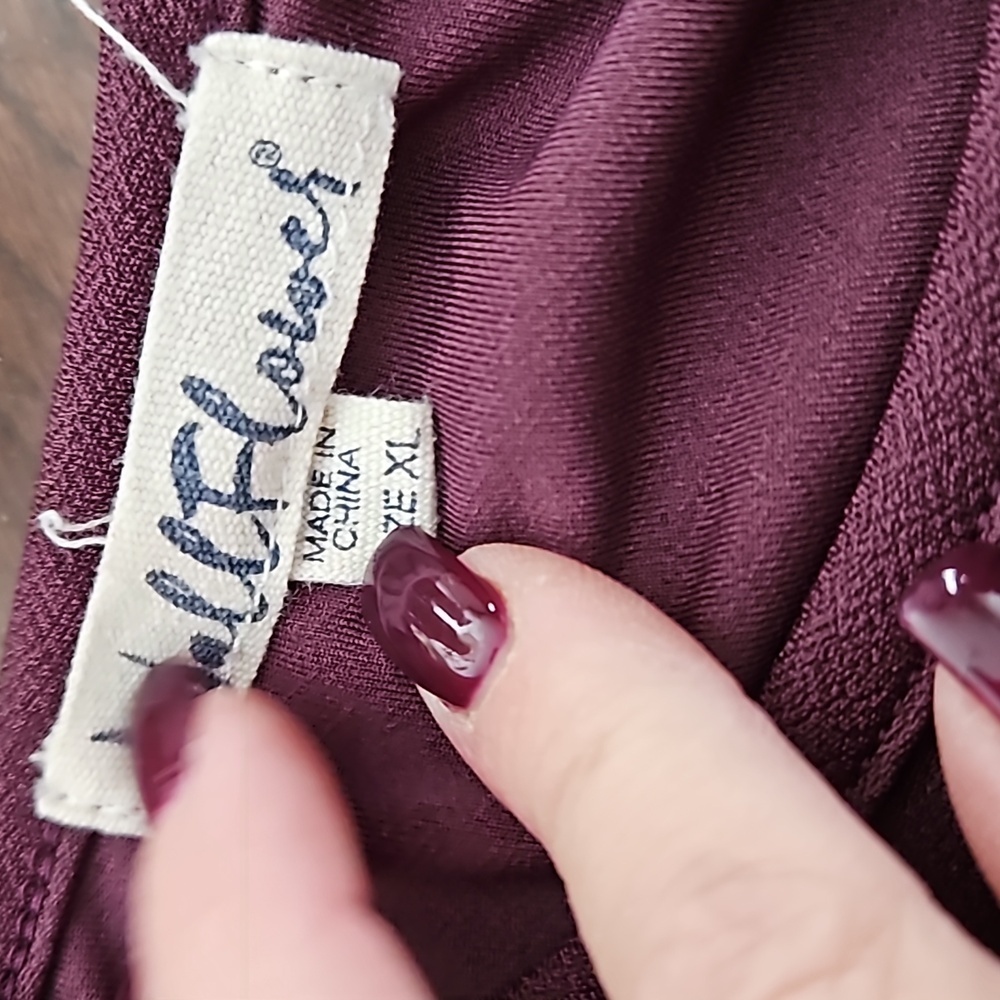 Knit Trapeze Dress Size XL - Picture 3 of 4
